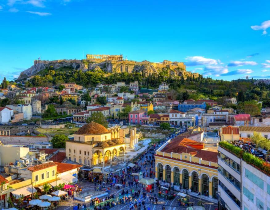Heart Of Monastiraki Apartman Athén Kültér fotó